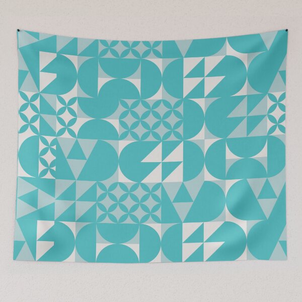 Item preview, Minimal TEAL pattern designed and sold by MyThemesDesign.
