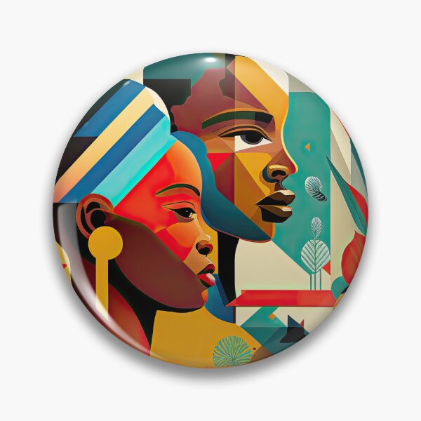 Item preview, African Style Bauhaus Design designed and sold by ArtificialGenes.