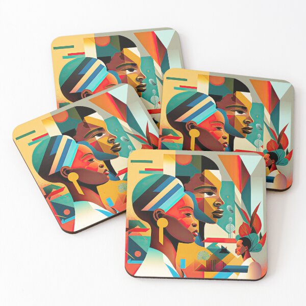 Item preview, African Style Bauhaus Design designed and sold by ArtificialGenes.