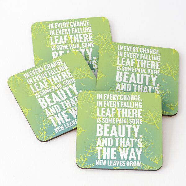 Item preview, Life is Like a Falling Leaf designed and sold by birdyness.