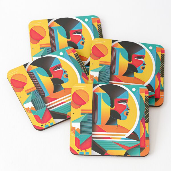 Item preview, African Style Bauhaus Design designed and sold by ArtificialGenes.