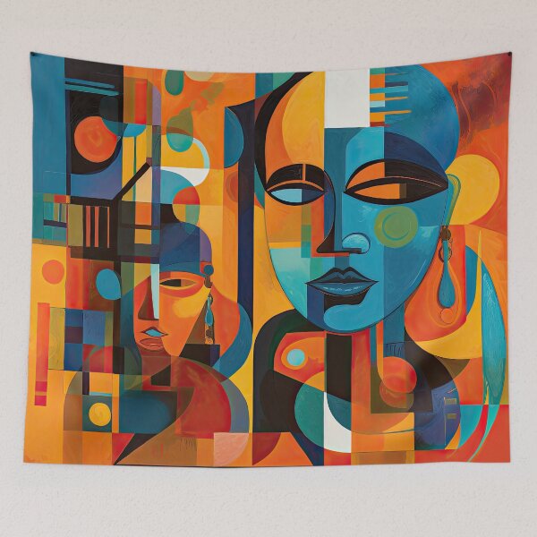 Item preview, African Style Bauhaus Design designed and sold by ArtificialGenes.