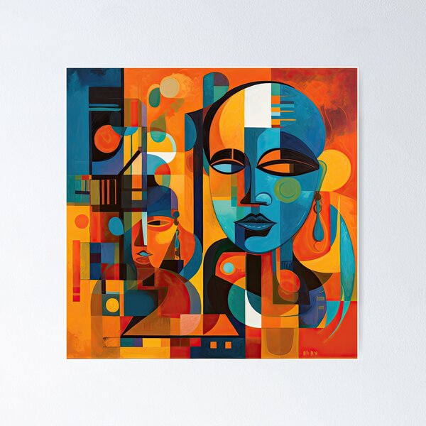 Artikelvorschau, African Style Bauhaus Design entworfen und verkauft von ArtificialGenes.