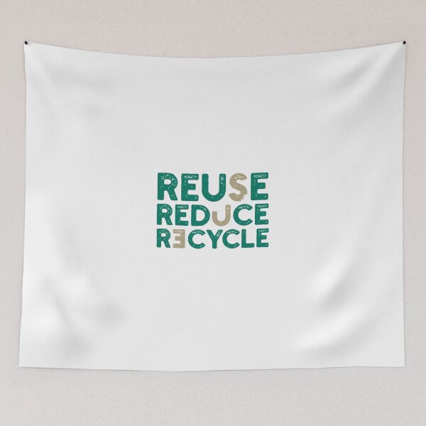 Item preview, Reuse Reduce Recycle designed and sold by Boomflavours.
