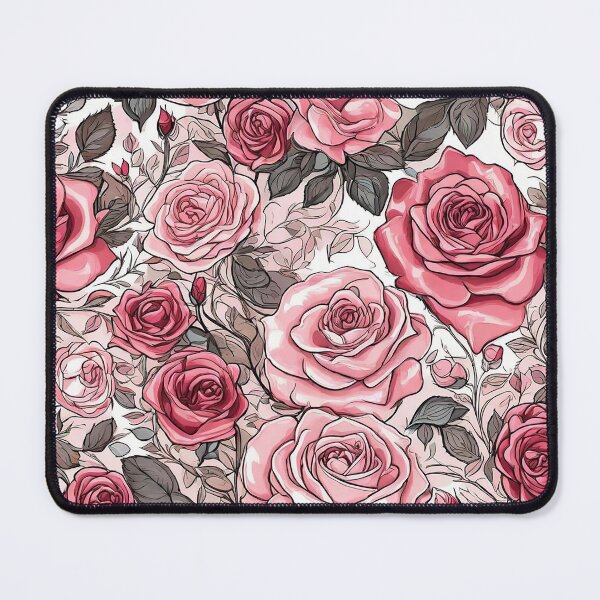 Item preview, Beautiful Pattern of Light Pink Roses designed and sold by Chafes.