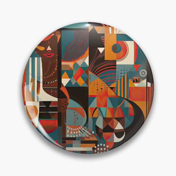 Item preview, African Style Bauhaus Design designed and sold by ArtificialGenes.