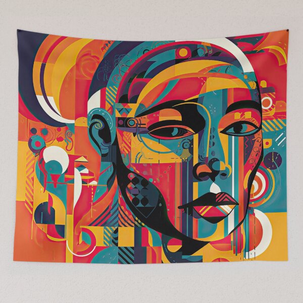 Item preview, African Style Bauhaus Design designed and sold by ArtificialGenes.