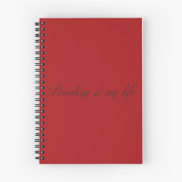 Item preview, Reading is my life - Red Background designed and sold by Daniel-DL.