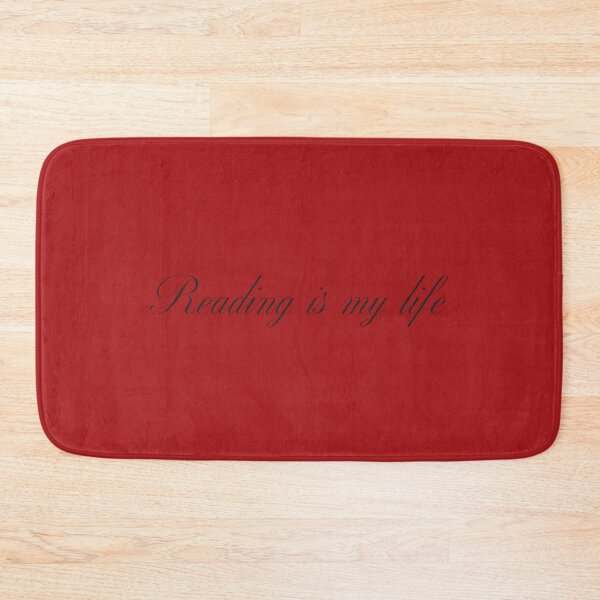 Item preview, Reading is my life - Red Background designed and sold by Daniel-DL.