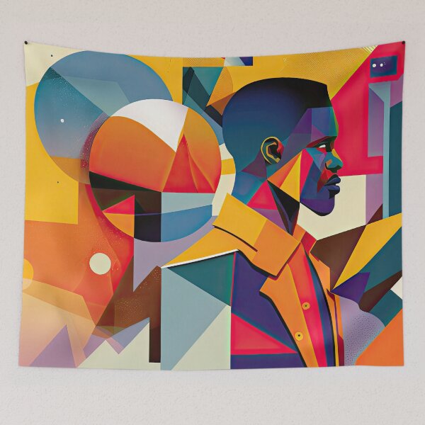 Item preview, African Style Bauhaus Design designed and sold by ArtificialGenes.
