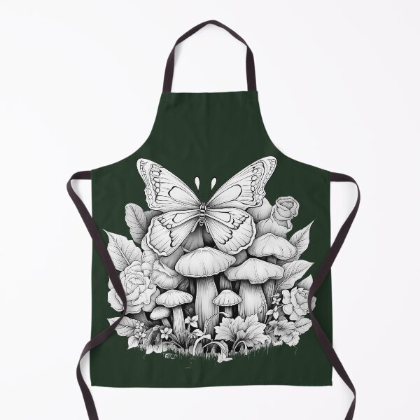Aperçu de l'œuvre Cours de champignons et de papillons de la nature. 6 créée et vendue par Tem‑Tip of pen.