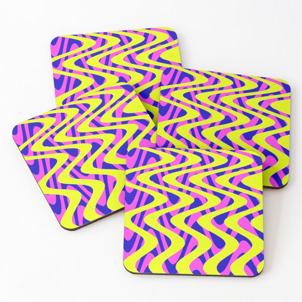 Item preview, Yellow zigzag lines on a contrasting background designed and sold by Ivicaartist.