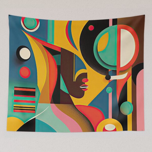 Item preview, African Style Bauhaus Design designed and sold by ArtificialGenes.