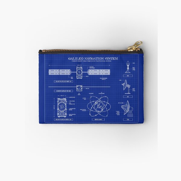 Item preview, Galileo Navigation System (Horizontal - Blueprint) designed and sold by BGALAXY.