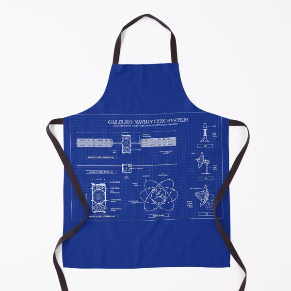 Item preview, Galileo Navigation System (Horizontal - Blueprint) designed and sold by BGALAXY.