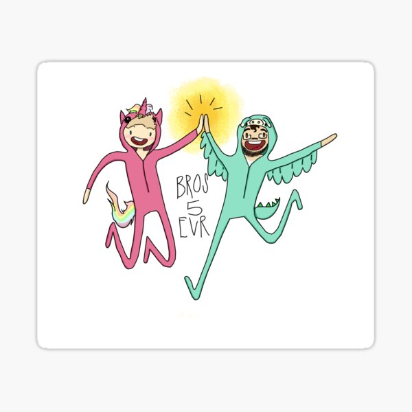 bros 5evr Sticker
