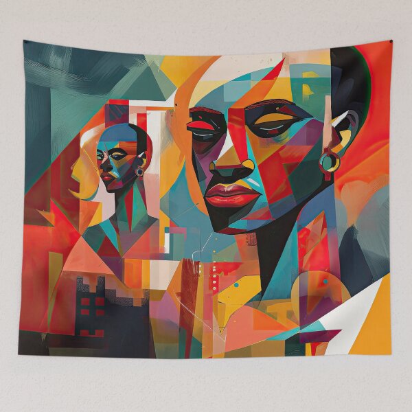Item preview, African Style Bauhaus Design designed and sold by ArtificialGenes.