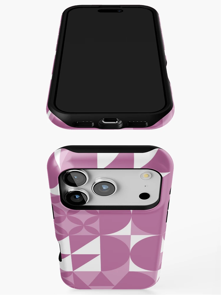 Thumbnail 3 of 4, iPhone Case, Minimal ROSE pattern designed and sold by MyThemesDesign.