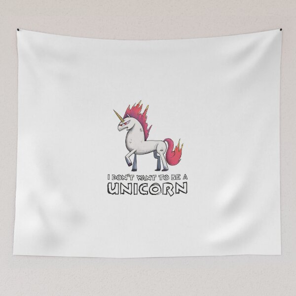 Item preview, I don't want to be a unicorn designed and sold by Sash-79.
