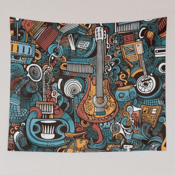 Item preview, Music Room Wall Decor designed and sold by Myra365Art.