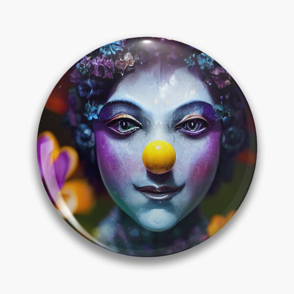 Artikelvorschau, Fantasias Smile – Enchanted She Clown Portrait entworfen und verkauft von EmeraldeaArt.