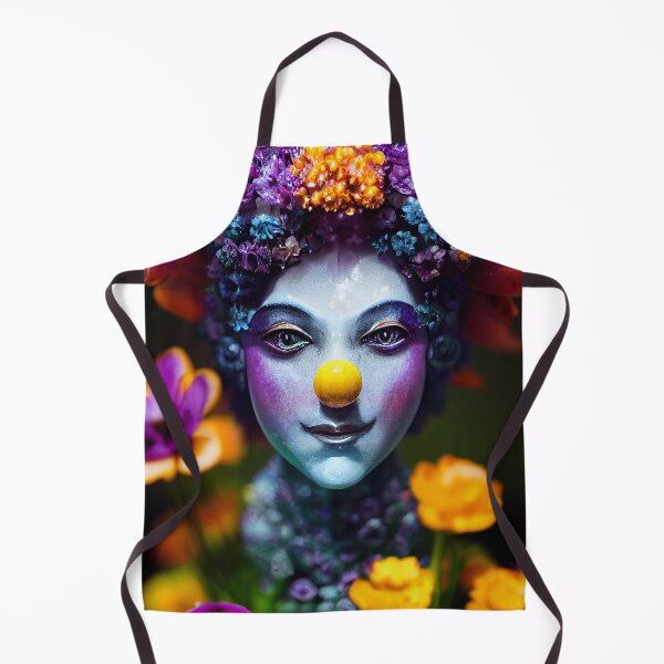 Item preview, Fantasias Smile - Enchanted She Clown Portrait designed and sold by EmeraldeaArt.