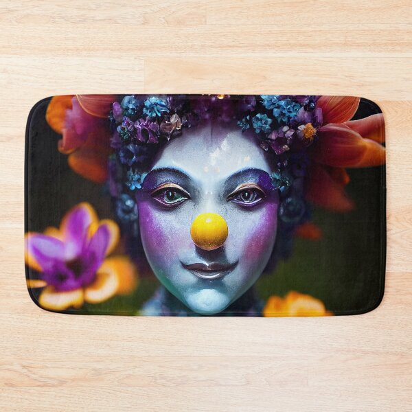 Item preview, Fantasias Smile - Enchanted She Clown Portrait designed and sold by EmeraldeaArt.