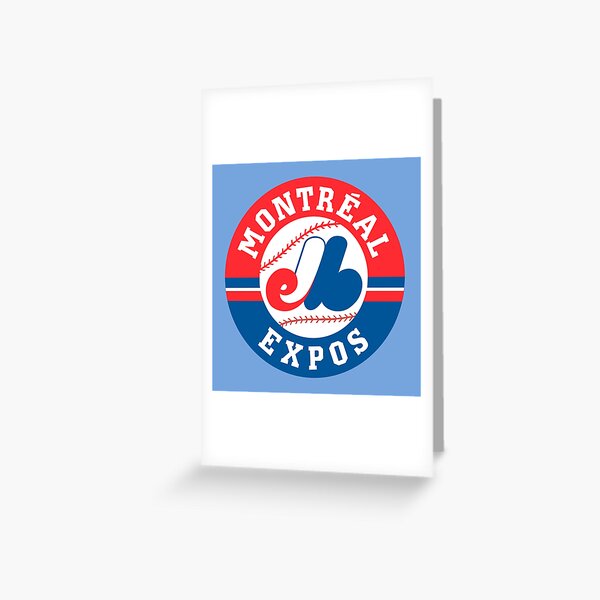 Defunct Montreal Expos baseball team emblem | Greeting Card