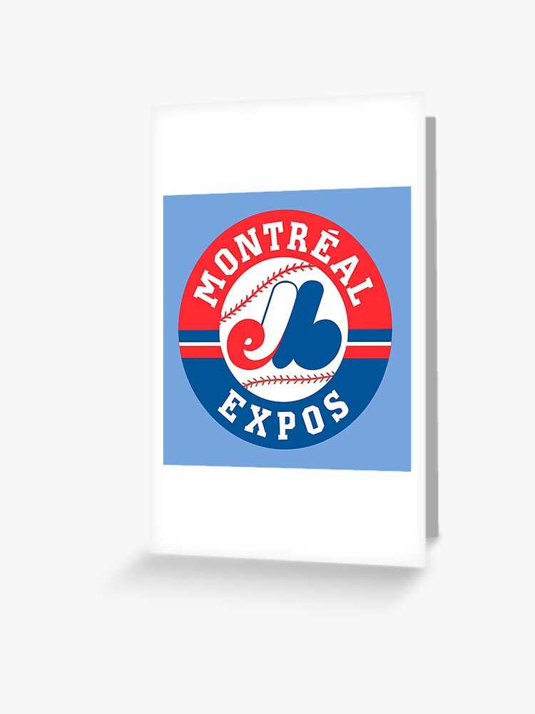 Defunct Montreal Expos baseball team emblem | Greeting Card