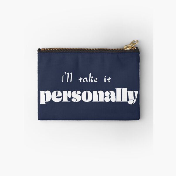 Item preview, I’ll take it personally - Navy Blue Background designed and sold by Daniel-DL.