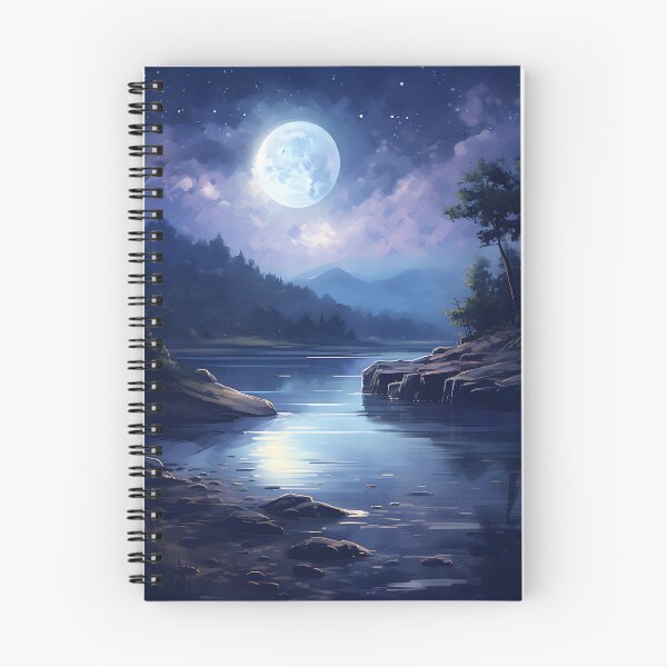 Item preview, Lake Luminosity: Serene Watercolor Scene designed and sold by Shirtastically.