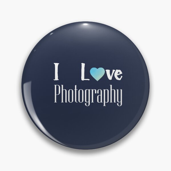 Item preview, I Love Photography - Navy Blue Background designed and sold by Daniel-DL.