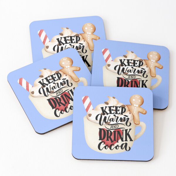 Item preview, Keep Warm and D rink Cocoa designed and sold by goldcov.