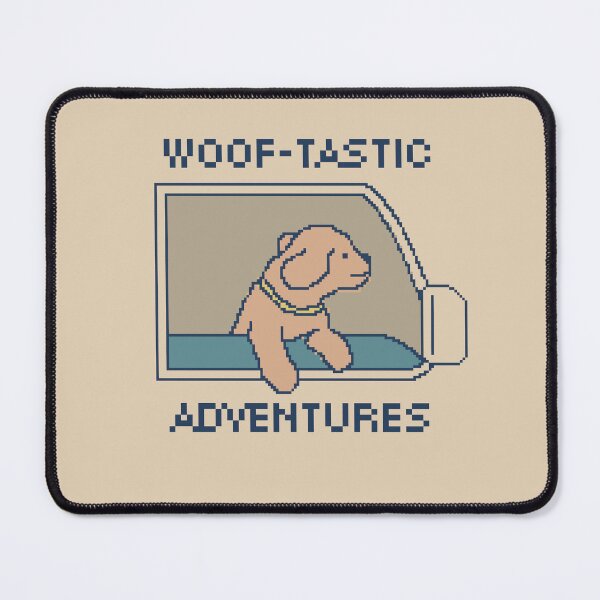 Item preview, Woof-tastic Adventures - 8bit Pixel Art designed and sold by pxlboy.