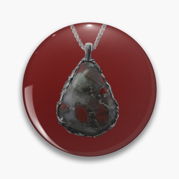 Item preview, Gracemarch Bloodstone Necklace designed and sold by SirenStories.