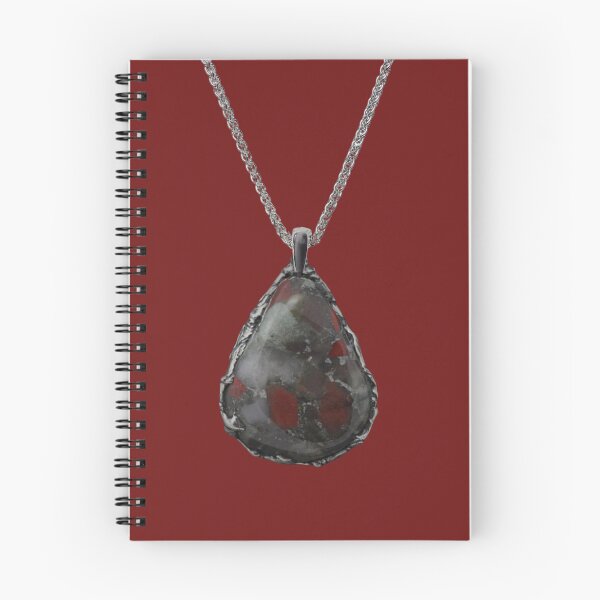 Item preview, Gracemarch Bloodstone Necklace designed and sold by SirenStories.