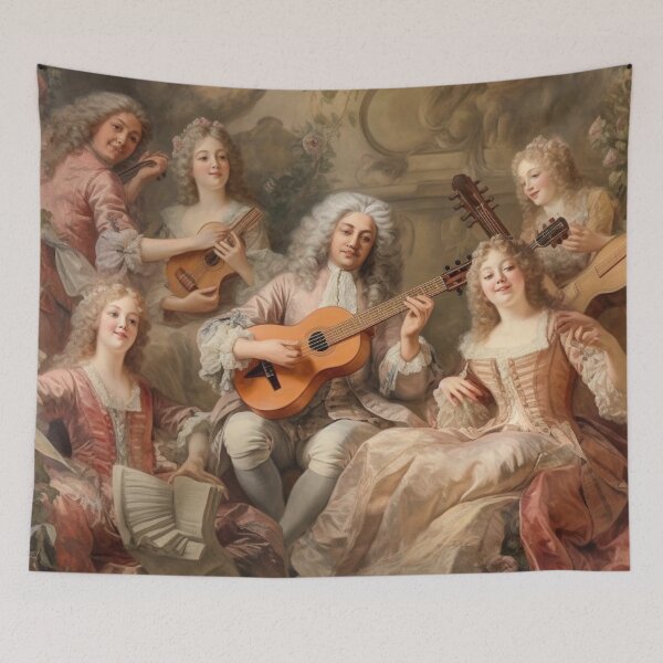 Item preview, Music and Singing from the Baroque Period Wall Decor designed and sold by Myra365Art.