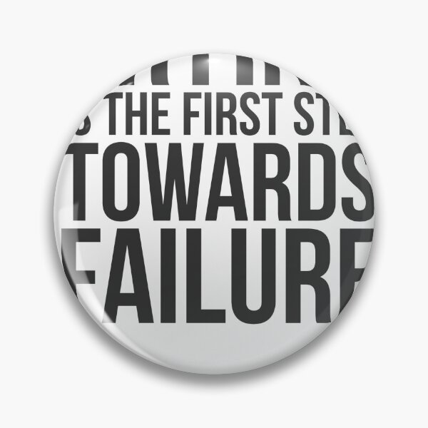 Item preview, Trying Is The First Step Towards Failure designed and sold by QuotingCool.