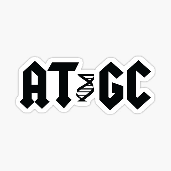 Aperçu de l'œuvre ATGC Biologie Moléculaire Génétique créée et vendue par ScienceCorner.