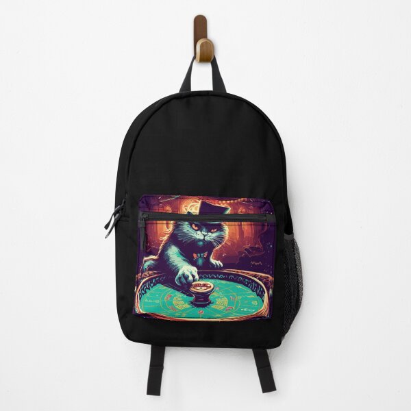 Item preview, Cat roulette gambling meme designed and sold by TomFrontierArt.