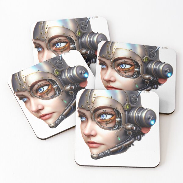 Item preview, Cyborg Female Character  designed and sold by Ushna Sardar.