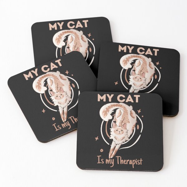 Item preview, My Cat is my Therapist - Ragdoll Cat - Gifts for cats lovers designed and sold by FelineEmporium.