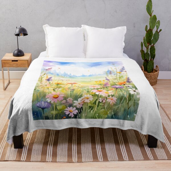 Item preview, Wildflower Wonder: A Spring Meadow in Watercolor designed and sold by Shirtastically.