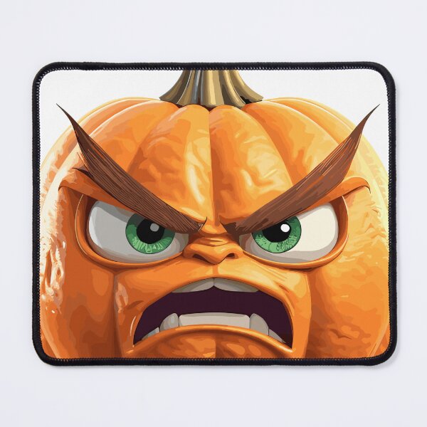 Item preview, Halloween Cute Angry Cartoon Pumpkin (Image 1/19) designed and sold by DigitalArtify.
