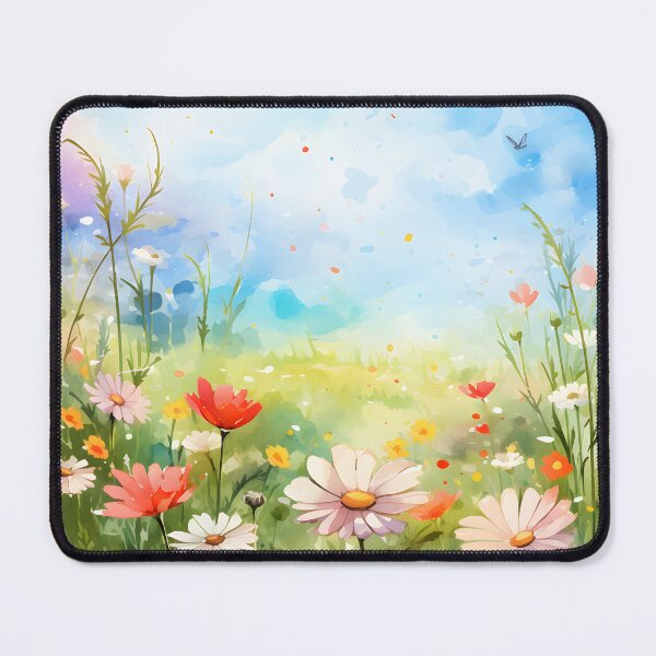 Item preview, Watercolor Whispers: A Spring Meadow with Wildflowers designed and sold by Shirtastically.