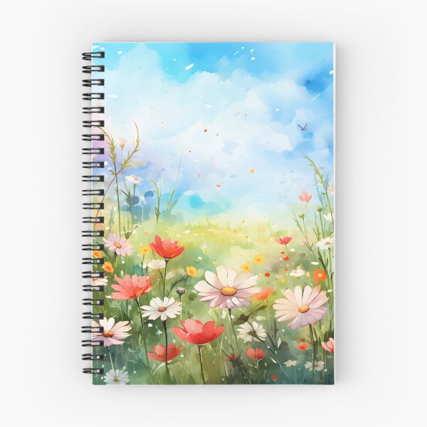 Item preview, Watercolor Whispers: A Spring Meadow with Wildflowers designed and sold by Shirtastically.