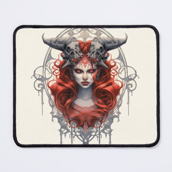 Item preview, Devil Tarot Art designed and sold by MendaciousMina.