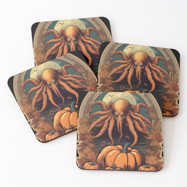 Item preview, Vintage Cthulhu Thanksgiving Feast  - Lovecraftian Horror Art designed and sold by WolfMerrik.