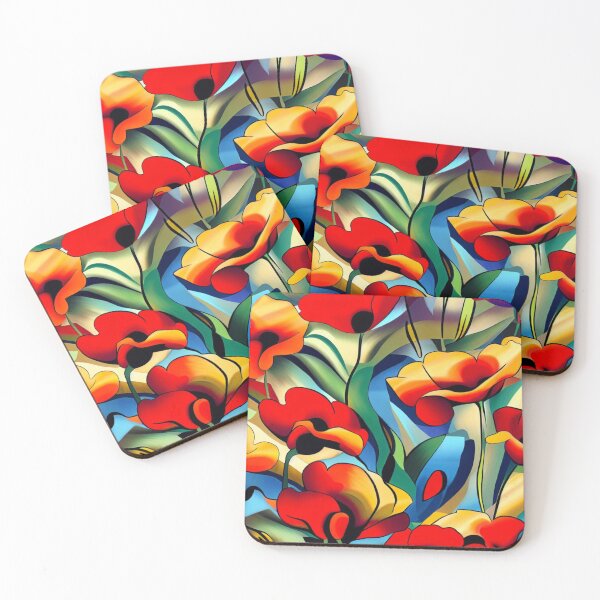 Item preview, Corn poppies, flowers, poppies, poppy designed and sold by gringourmand.