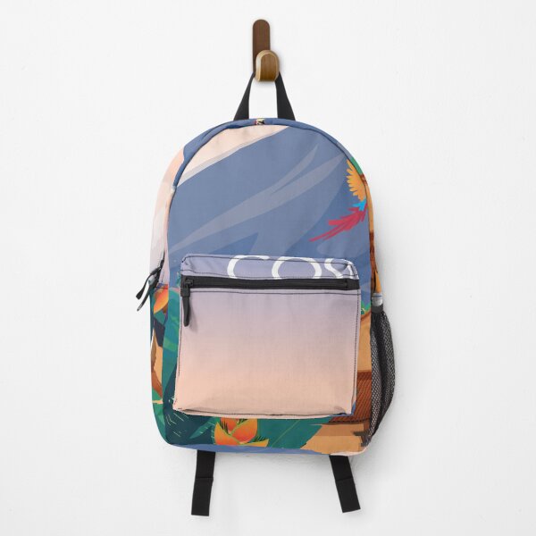 Item preview, Costa rica travel poster volcano designed and sold by Arctic frame studio.